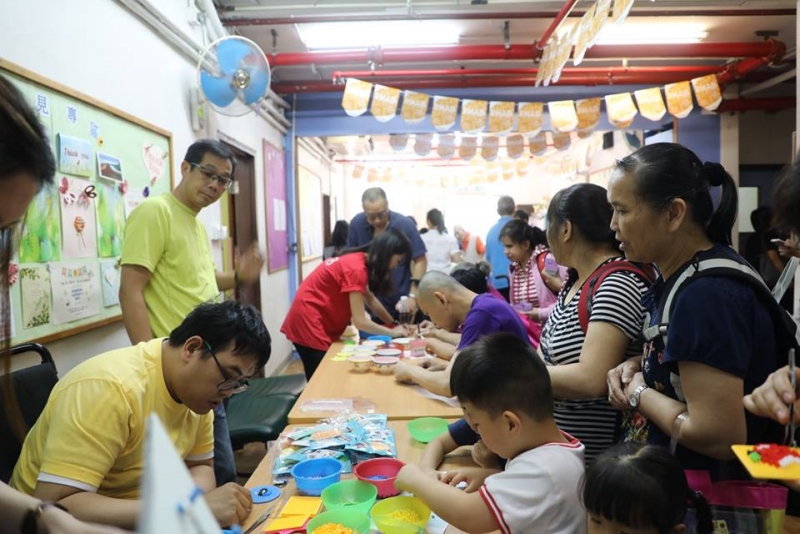 香港傷健協會九龍西傷健中心開放日-共融創藝手作坊