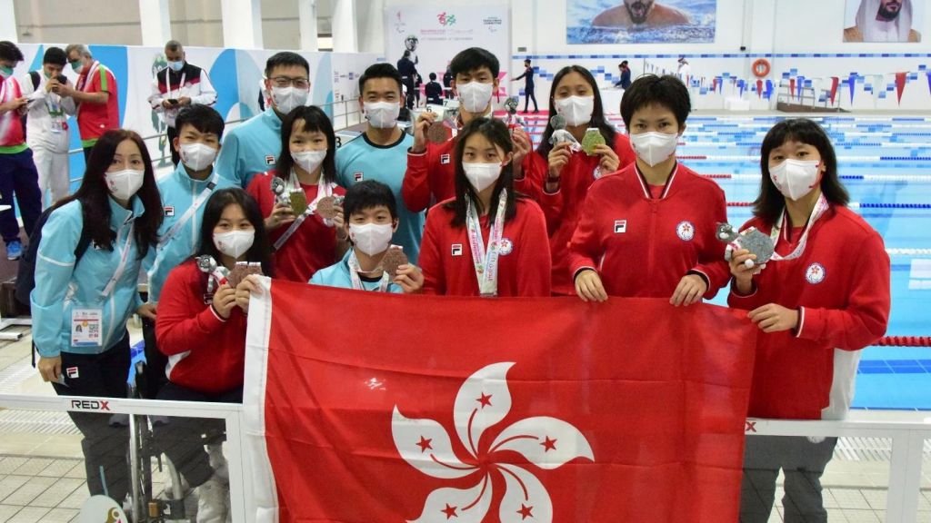 亞青殘運｜港隊豪奪32面獎牌圓滿謝幕　游泳隊包辦22面獎牌