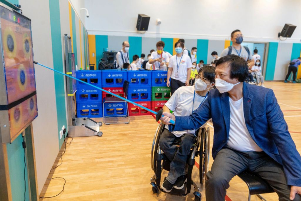 挪亞方舟主辦「傷健合Big」運動日 與蘇樺偉攜手倡傷健平等共融精神