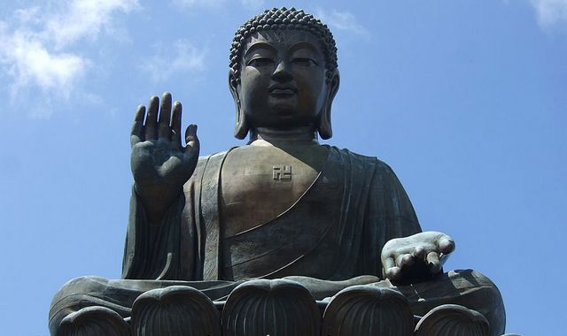 天壇大佛結善緣‧寶蓮禪寺歎茹素