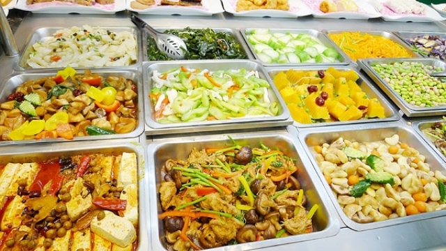 创意素食自助餐
