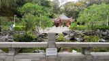 Picture-Chinese pavilion and artificial lake