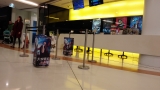 Picture-The queuing area divided by the ticket office is also large enough for wheelchairs to enter