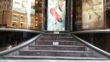 Picture-Prudential Centre faces Nathan Road and most of the shops have stairs which are totally unsuitable for wheelchair users
