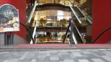 Picture-Entrance and interior of the main entrance of Prudential Centre 